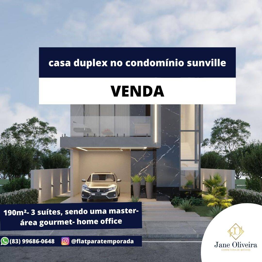 #JOVSV - Casa para Venda em João Pessoa - PB