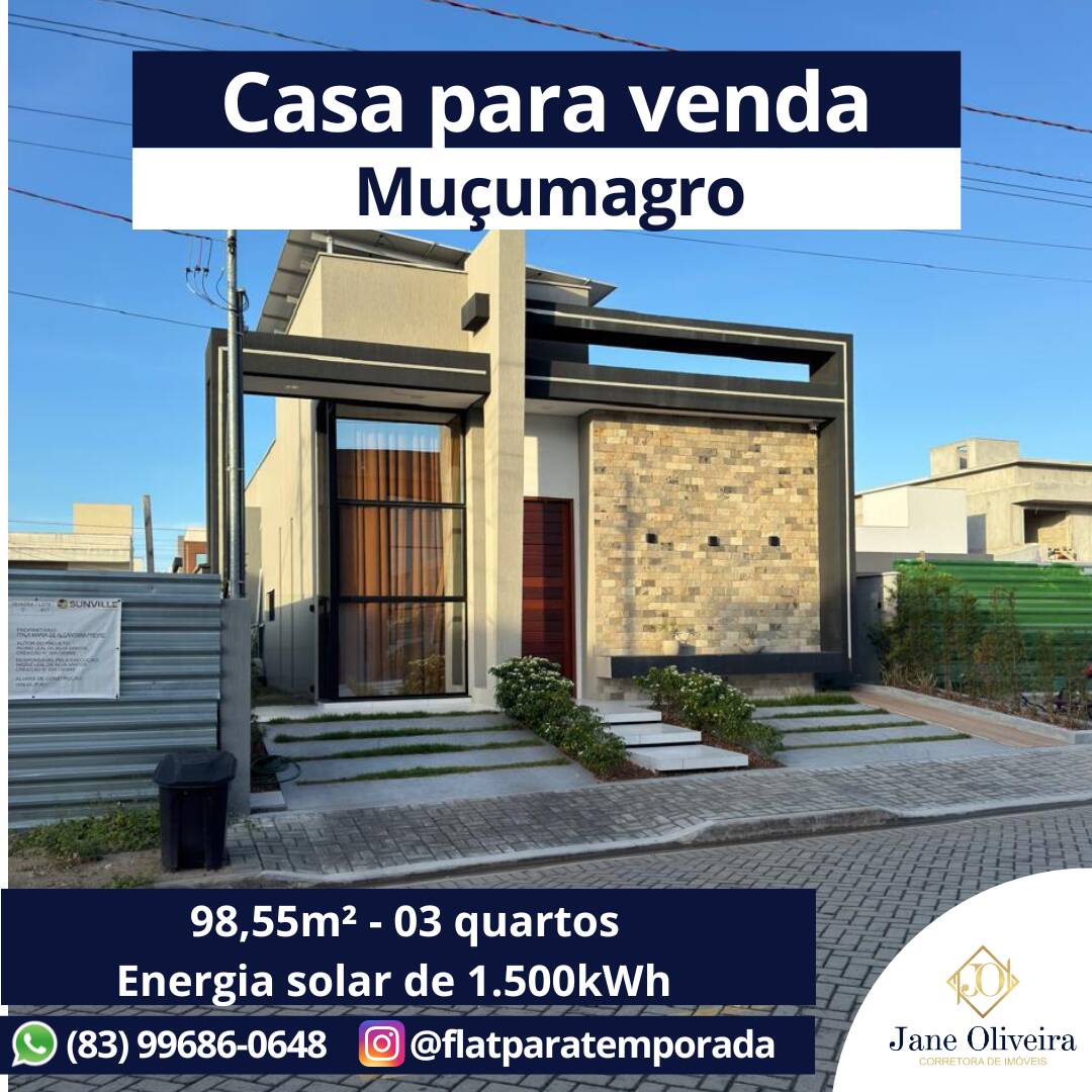 #JOCSV - Casa para Venda em João Pessoa - PB