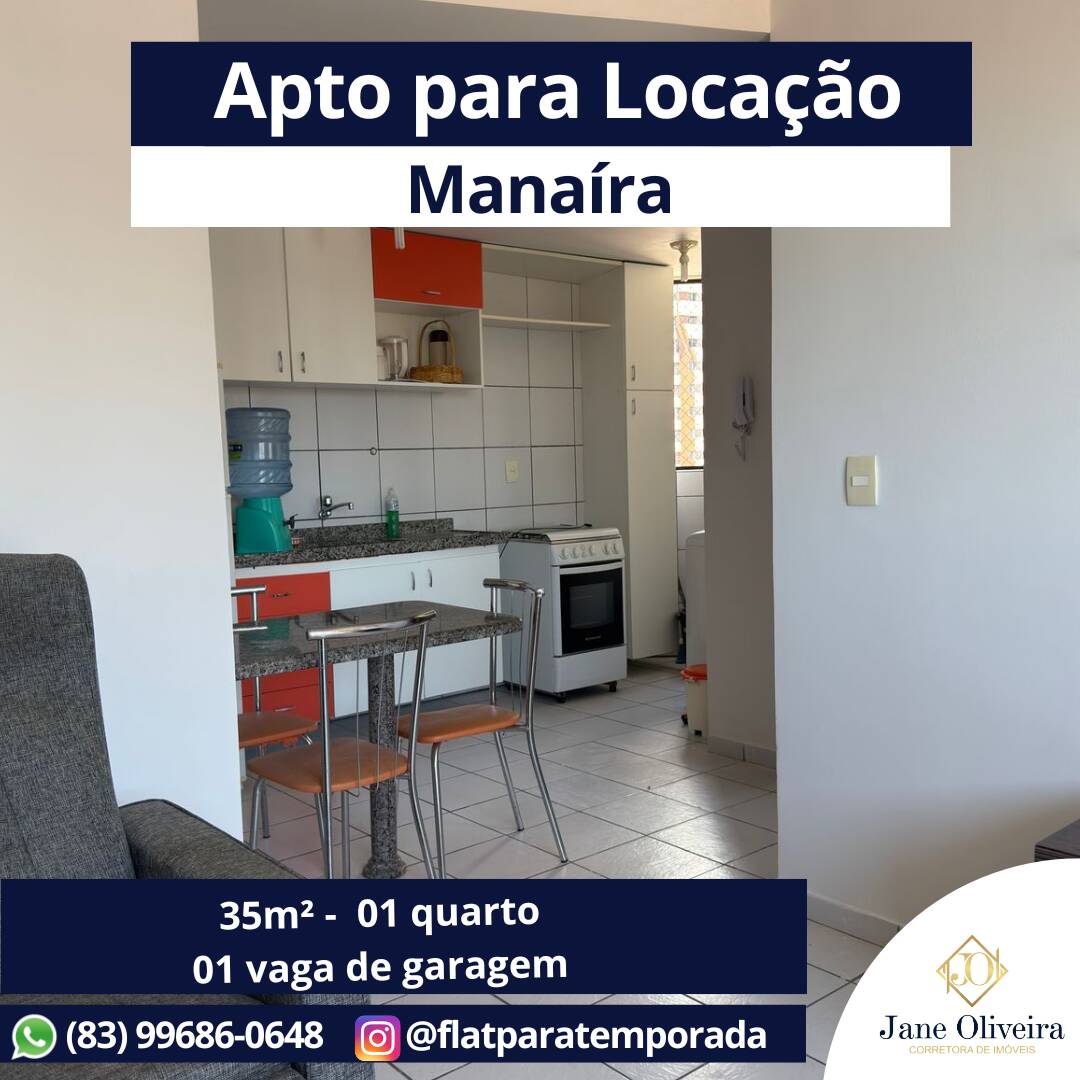 #JOLBRT - Apartamento para Locação em João Pessoa - PB