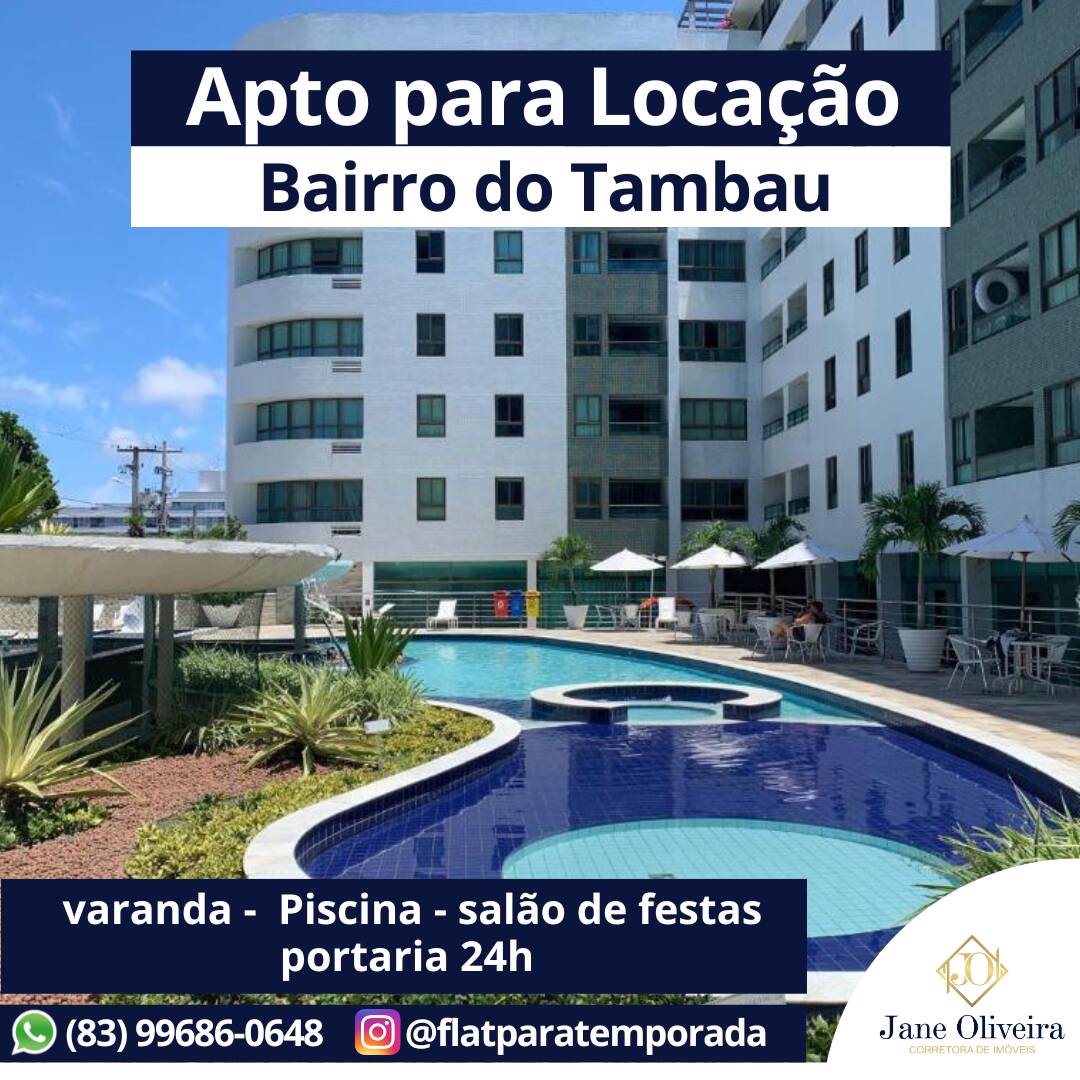 #JOLTL - Apartamento para Locação em João Pessoa - PB