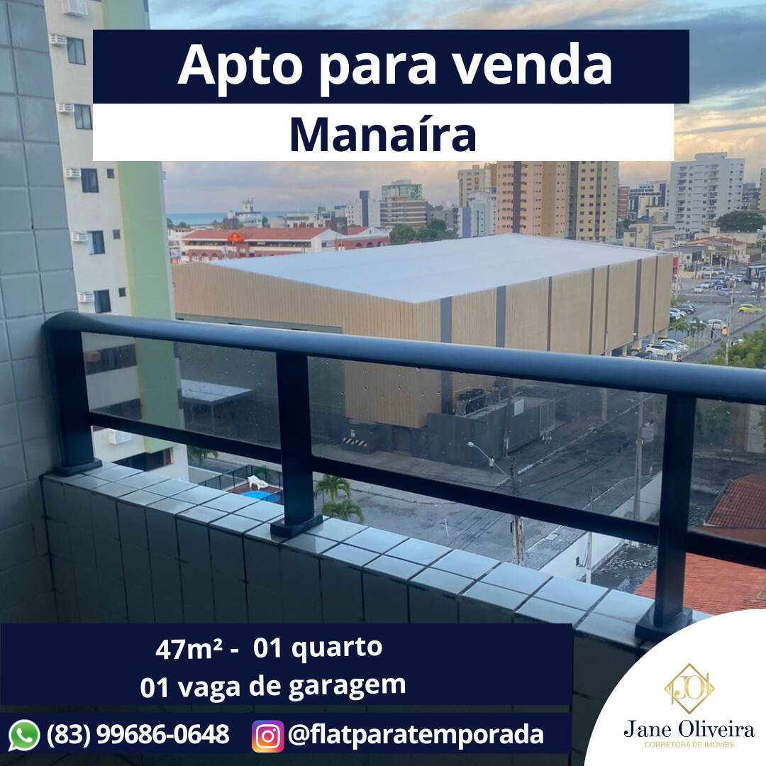 #JOBFV605 - Apartamento para Venda em João Pessoa - PB