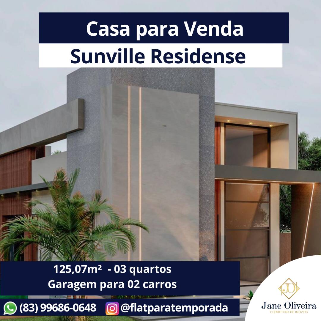 #JOCSV429 - Casa para Venda em João Pessoa - PB