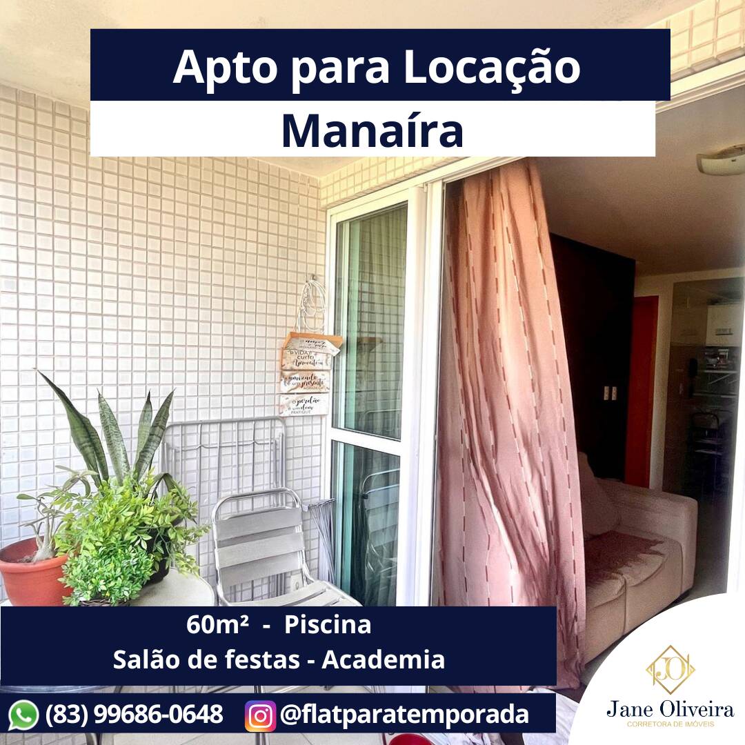#JOLLP - Apartamento para Locação em João Pessoa - PB