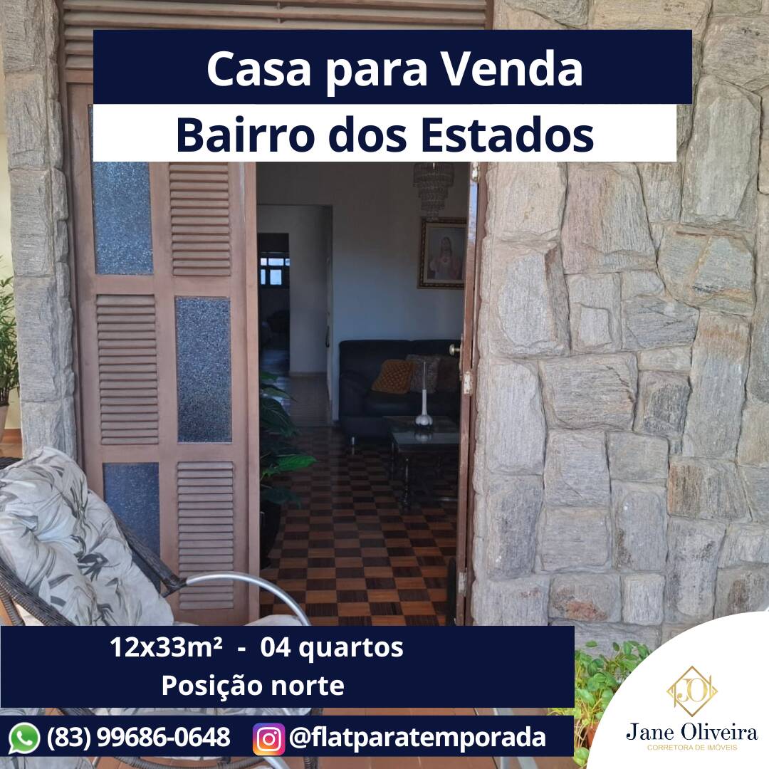 #JOVCBSM - Casa para Venda em João Pessoa - PB