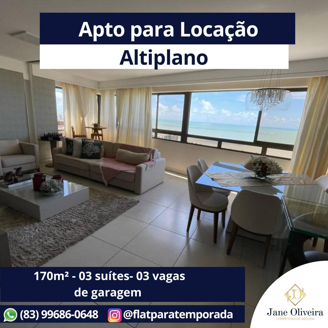 #JOLGC - Apartamento para Locação em João Pessoa - PB