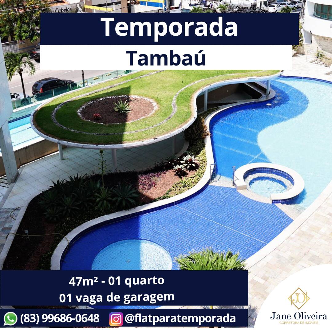 #JOTLXT505 - Apartamento para Temporada em João Pessoa - PB