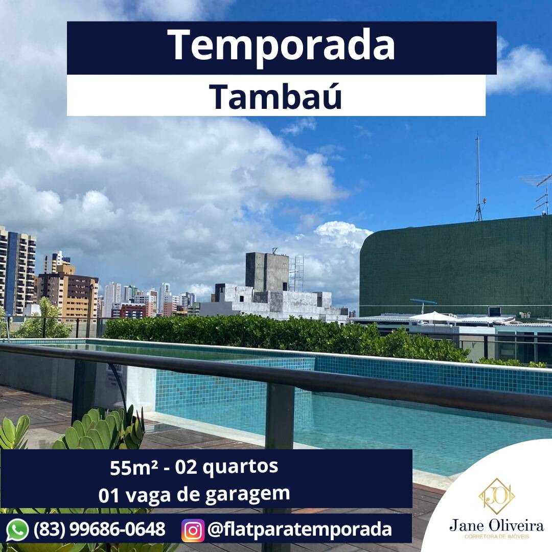 #JOTES316 - Apartamento para Temporada em João Pessoa - PB