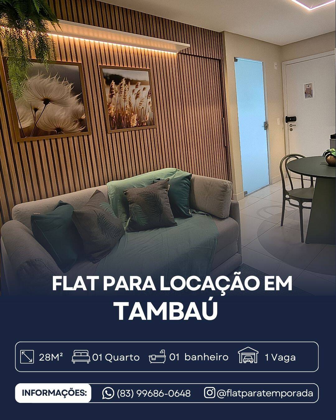 #JOLCT - Apartamento para Locação em João Pessoa - PB