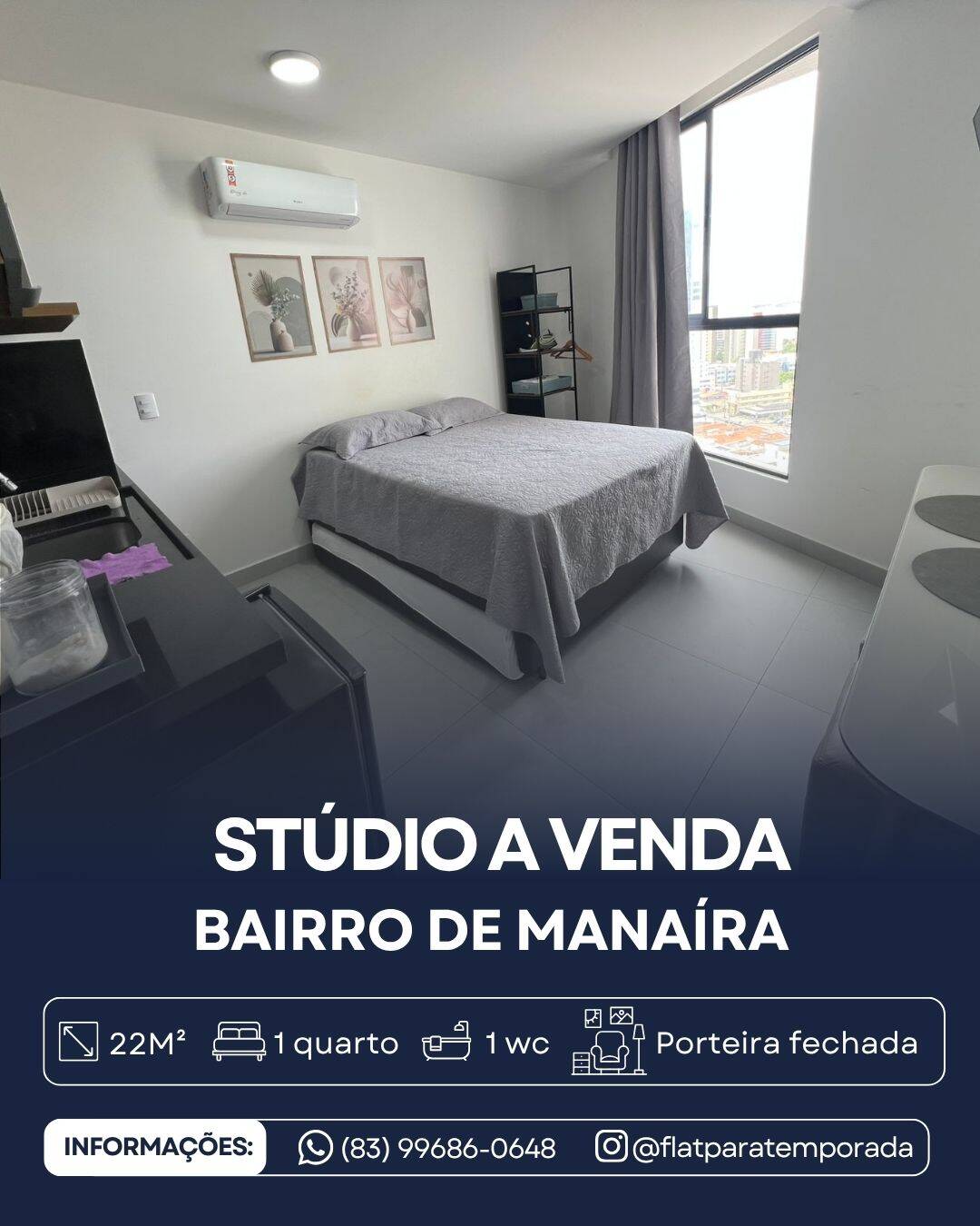 #JOVSZ - Flat para Venda em João Pessoa - PB
