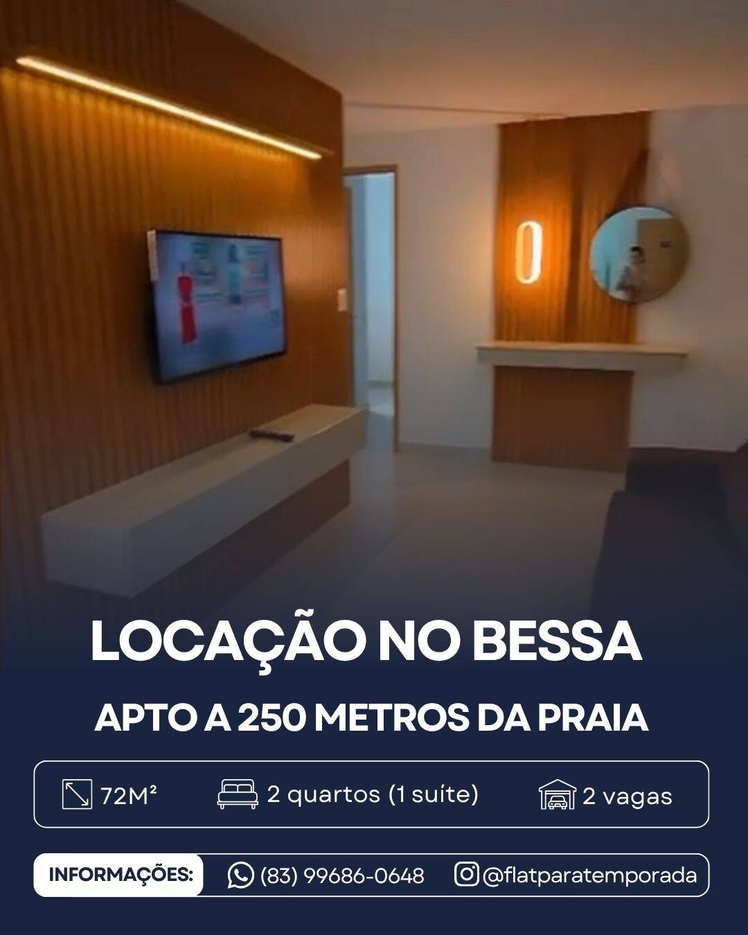 #JOLRIAR - Apartamento para Locação em João Pessoa - PB