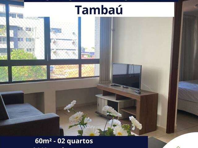 #JOPR206 - Apartamento para Temporada em João Pessoa - PB - 1