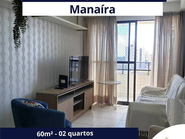 #JOTBF401 - Apartamento para Temporada em João Pessoa - PB - 1